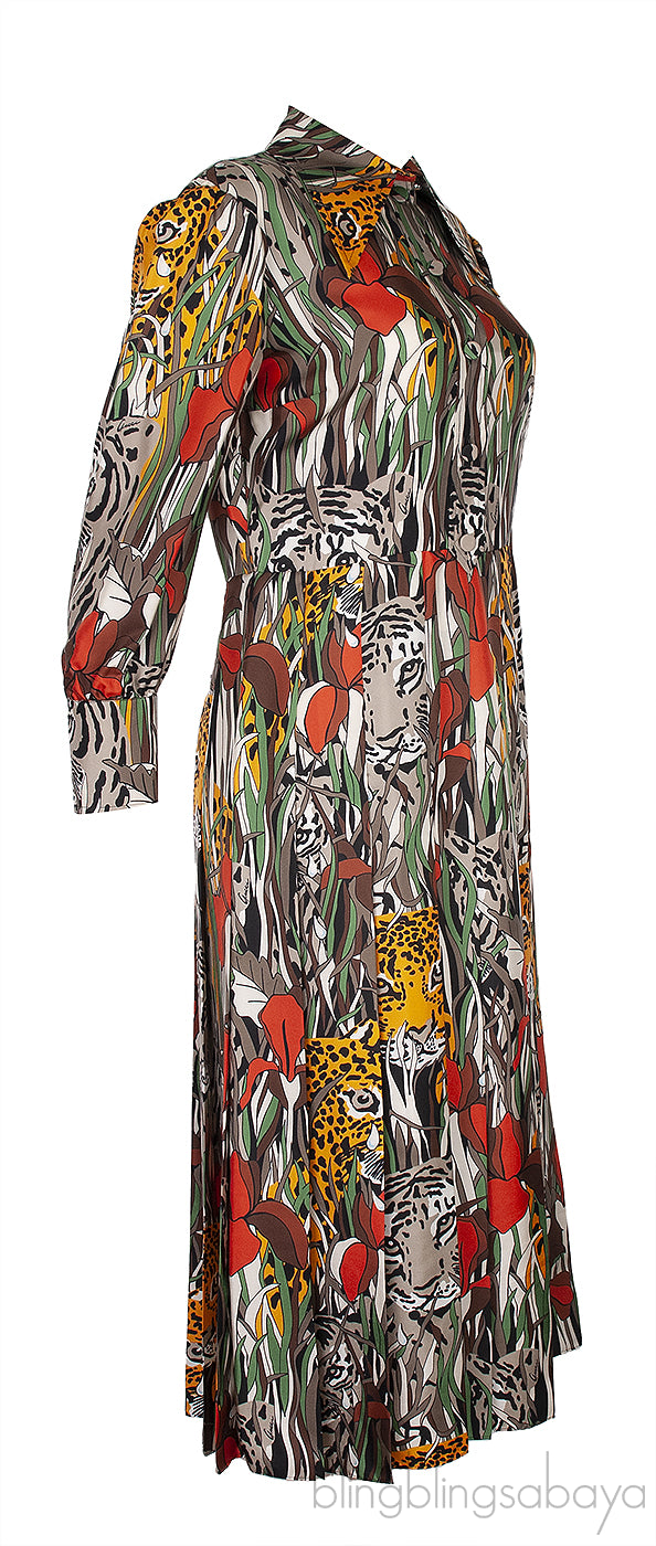 Animal Print Maxi Dress