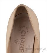 Bi-color Cap Toe Heels
