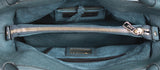 Yves Saint Laurent Green Ostrich Top Handle Bag