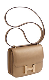 Hermès Constance 18 Doré Chevre Chamkilight GHW