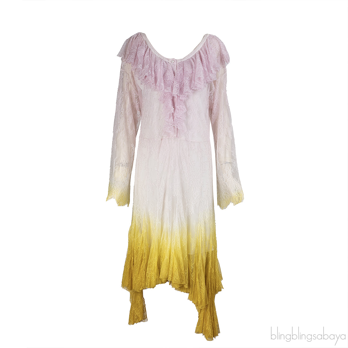 Philosophy Di Lorenzo Serafini Gradient Lace Dress