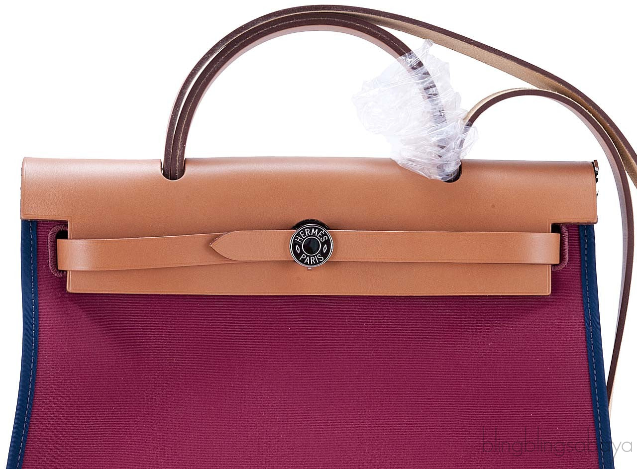 Herbag Zip PM Rubis w/ Bleu de Malte