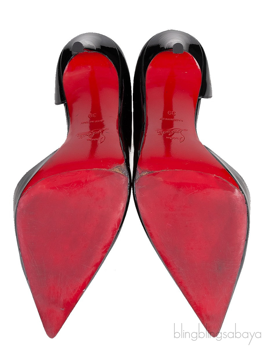 Black Patent Iriza Pointed Toe