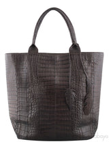 Hanging Leaf Crocodile Tote Bag
