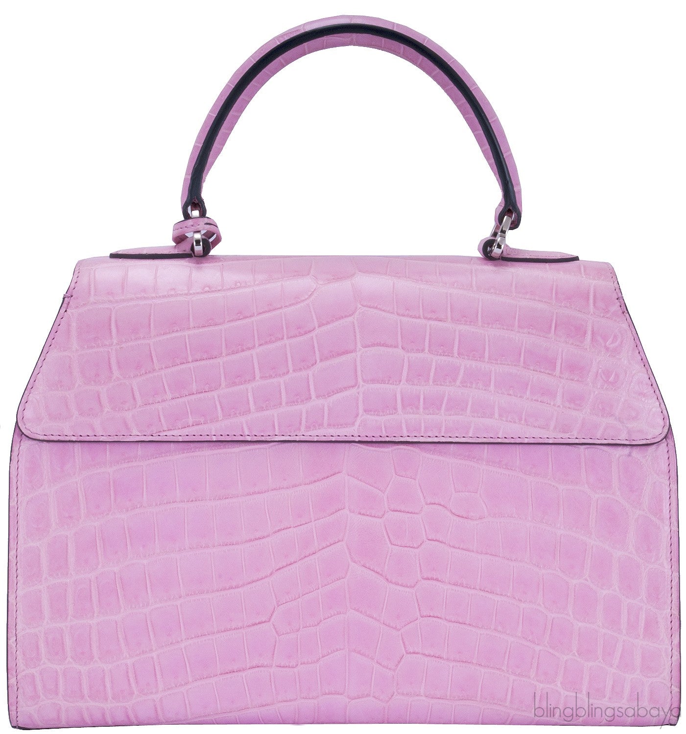 Rejane Pink Nilo Crocodile PM