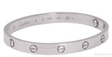 White Gold LOVE Bracelet