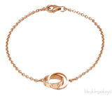 Rose Gold LOVE Bracelet