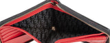 Dior Vintage Leopard Ponyhair Gambler Wallet