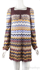 Zigzag Long Sleeve Blouse