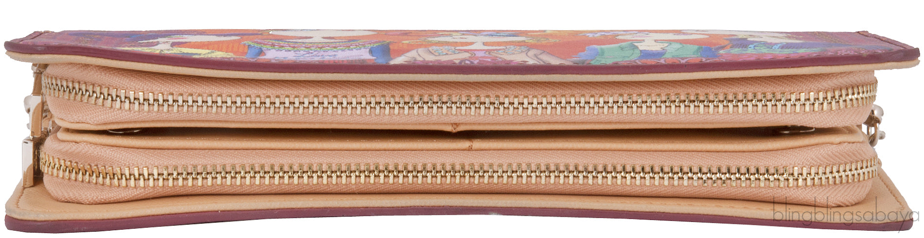 Girls Print Clutch Shoulder Bag