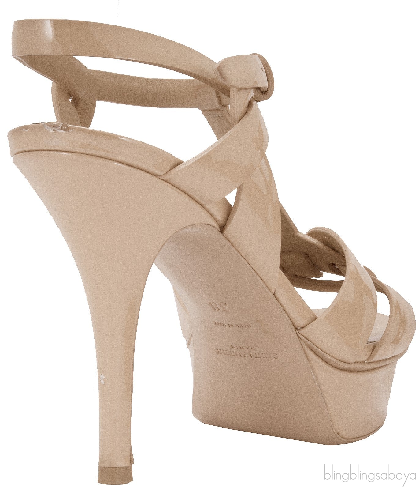 Nude Patent Leather Tribute