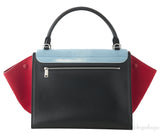 Trapeze Luggage Tri-color Pony Hair*