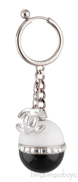Black Crystal CC Key Holder