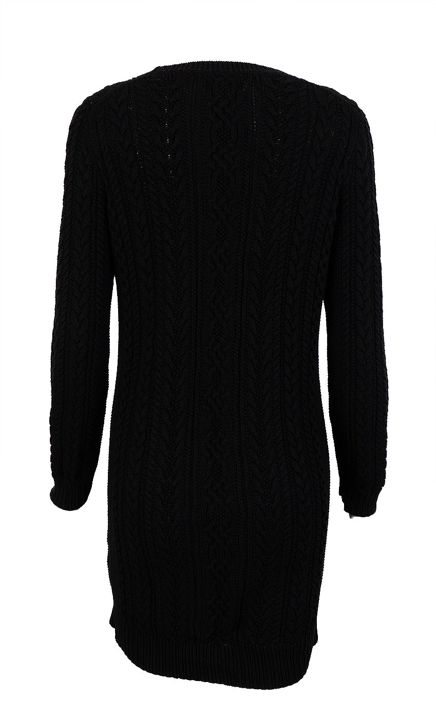 Polo Ralph Lauren Black Knitted Long Kids Sweatshirt L