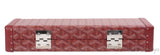 Goyard Saint Honore Trunk Bag Burgundy