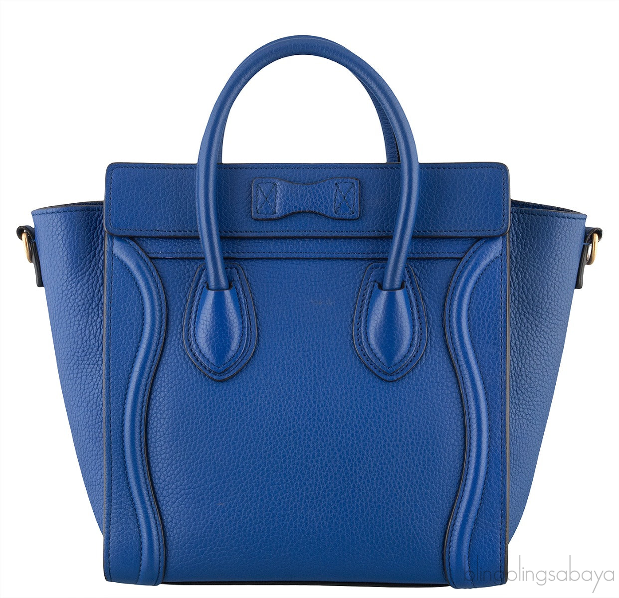 Blue Nano Luggage Shoulder Bag