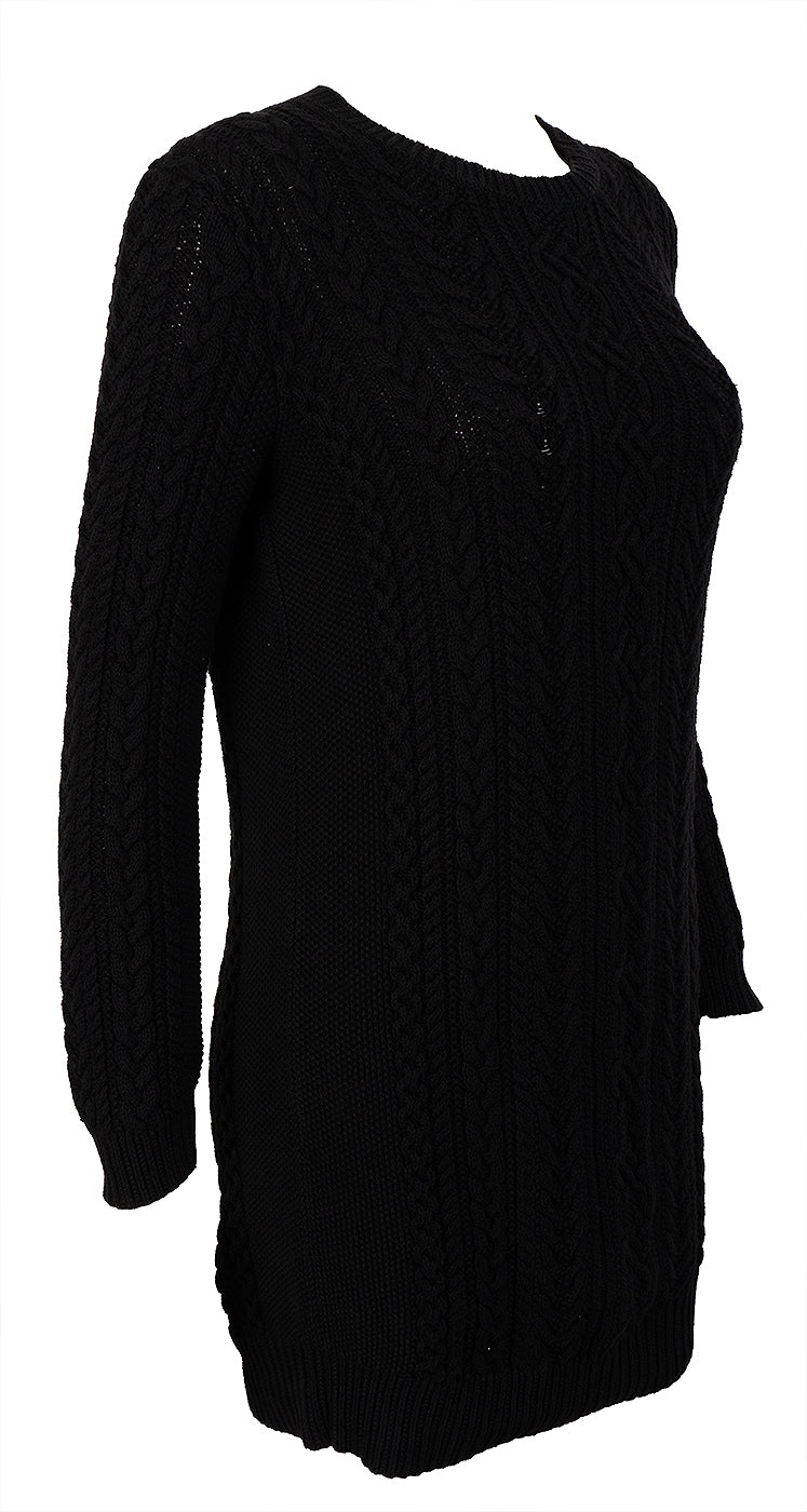 Polo Ralph Lauren Black Knitted Long Kids Sweatshirt L