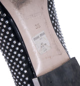 Black Crystal Mocassin