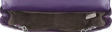 Purple Crocodile Handbag