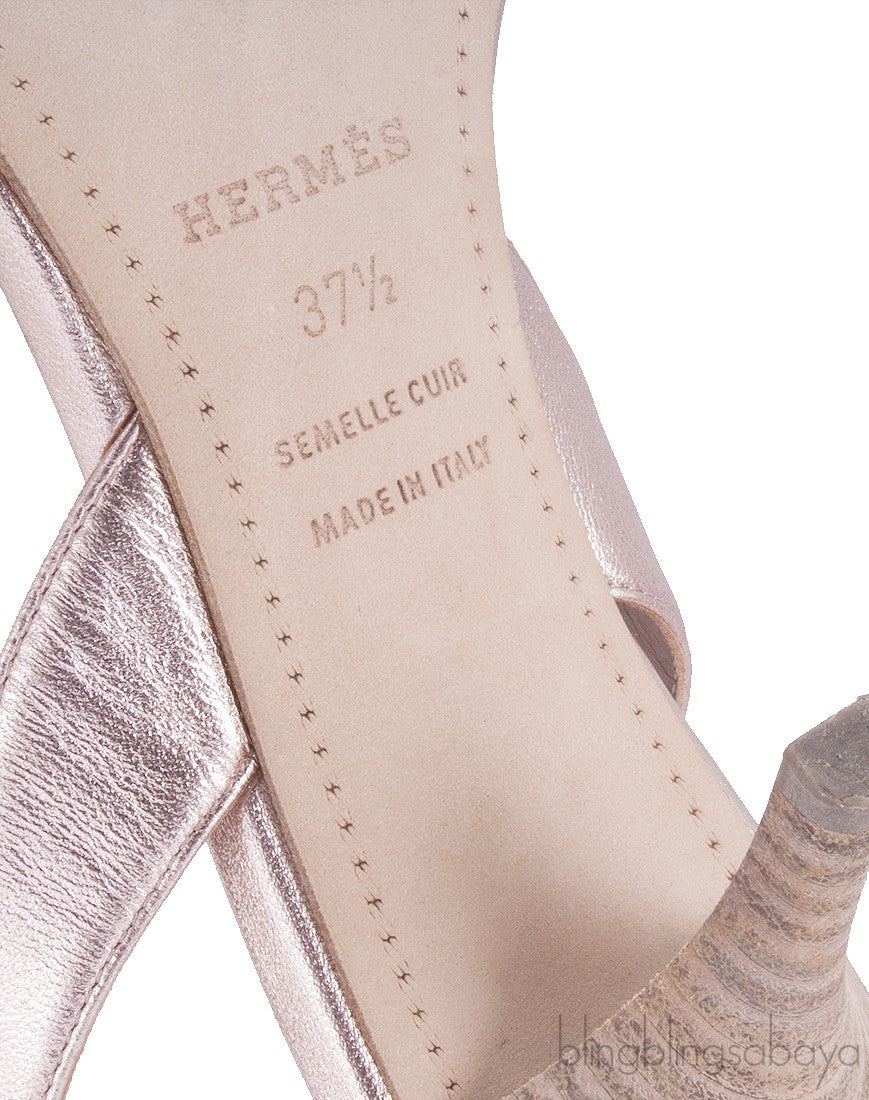 Night 70 Rose Gold Slingback