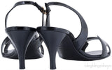 Night 70 Black Slingback Sandals