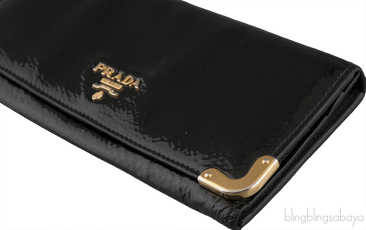 Black Patent Wallet