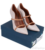 Maureen 100 Beige Grey & Brown Heels