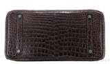 Birkin 35 Brown Matte Porosus PHW