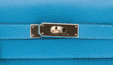 Kelly 32 Blue Turquoise Togo GHW
