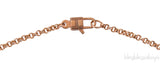 Hermes Clou de Forge Rose Gold Diamond Pendant