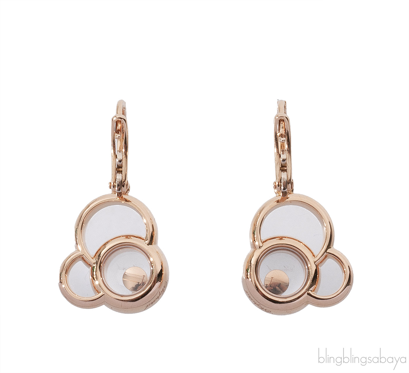 Happy Dream Gold Diamond Earrings