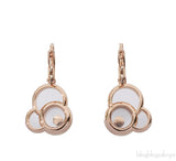 Happy Dream Gold Diamond Earrings