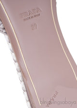 Natural Python Open Toe Slide
