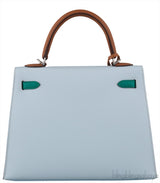 Kelly 25 Tri-color Epsom Sellier