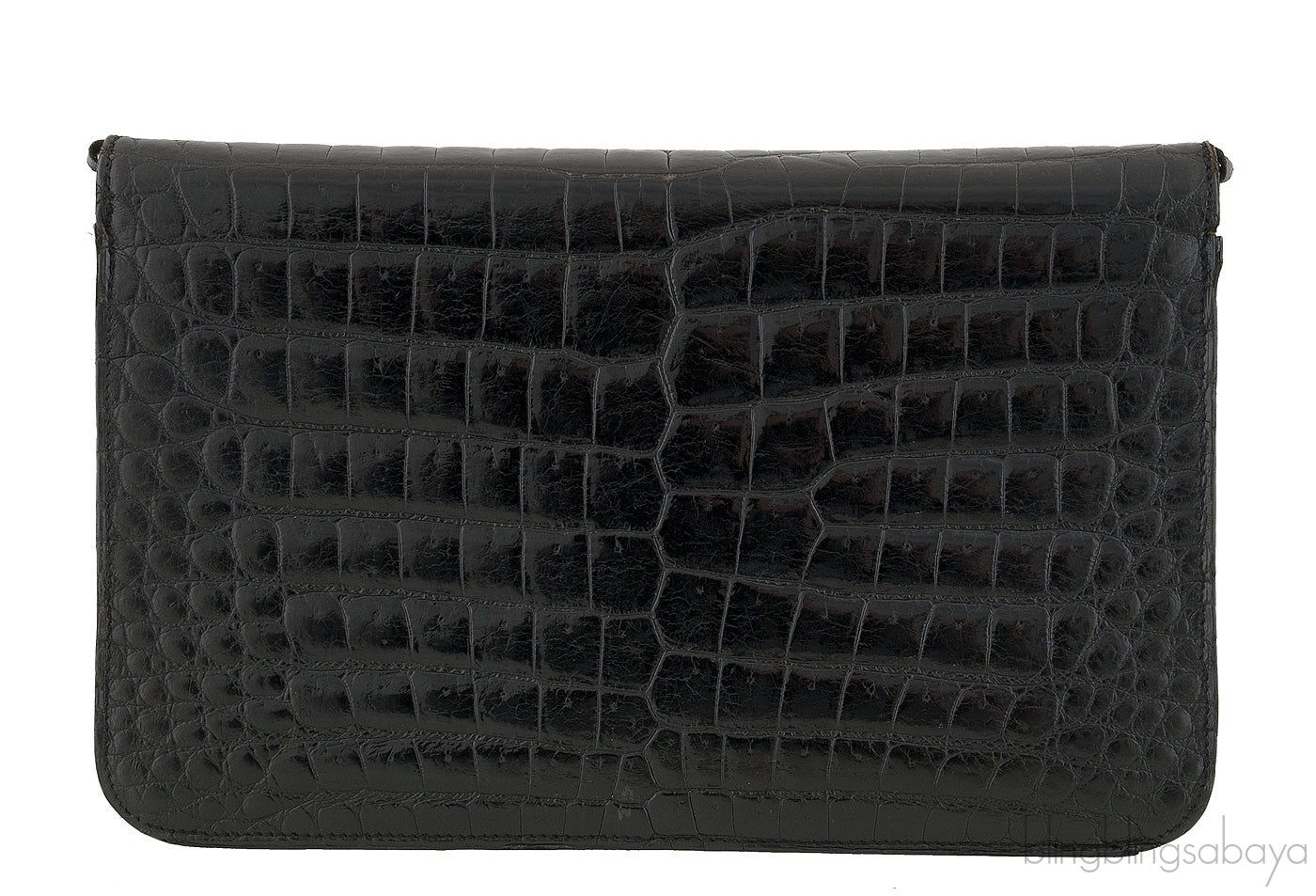 Vintage Crocodile WOC Clutch