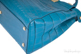 Lagoon Blue Crocodile Peek-a-boo