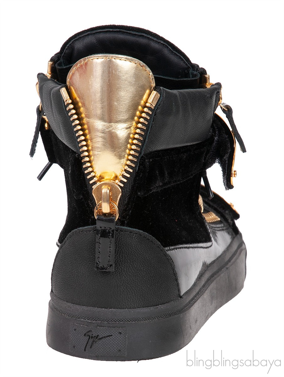 Black Coby High Cut Sneaker