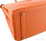 Birkin 40 Orange Togo  GHW