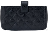 Black Quilted Phone Holder GHW