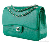 Classic Jumbo Emerald Green Crocodile