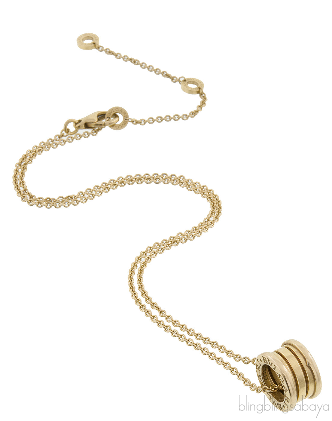 B.Zero1 Rose Gold Necklace