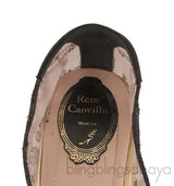 Black Lace Ballet Flat