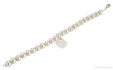 Return To Tiffany Silver Bead Bracelet