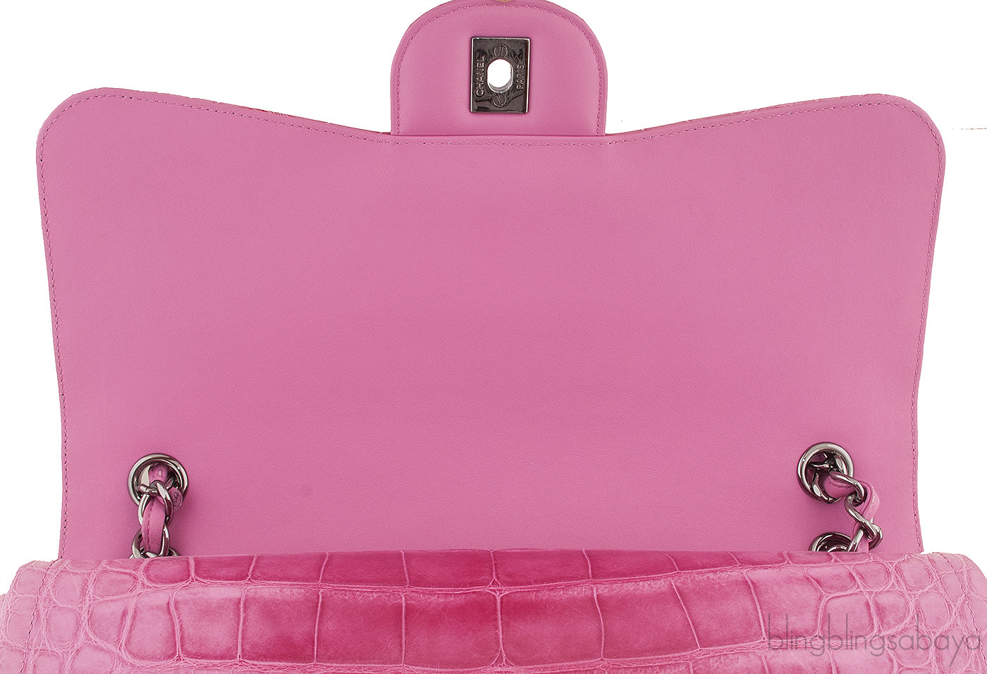 Gradient Pink Jumbo Crocodile