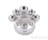 Flower Crystal CC Ring