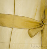 Yellow Silk Chiffon Top