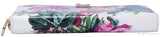Dolce & Gabbana Floral Zip Around Continental Wallet