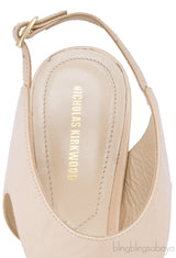 Nude Leda Leather Pump