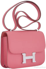 Constance Mini Flamingo Epsom PHW