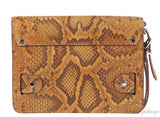 Proenza Schouler PS11 Python Amber Clutch Bag